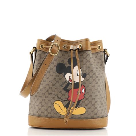 gucci disney sac|mickey mouse wearing gucci.